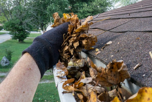 gutter blocked