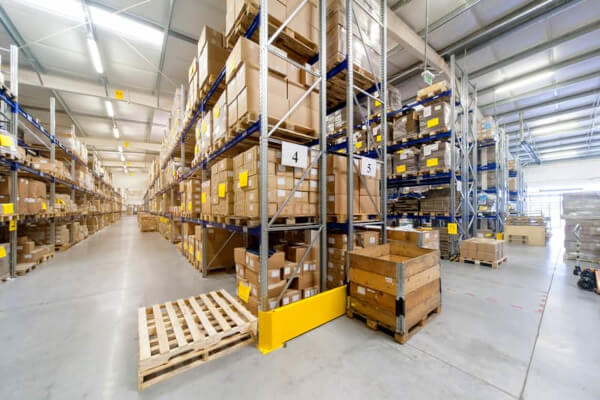 Warehouse shelving
